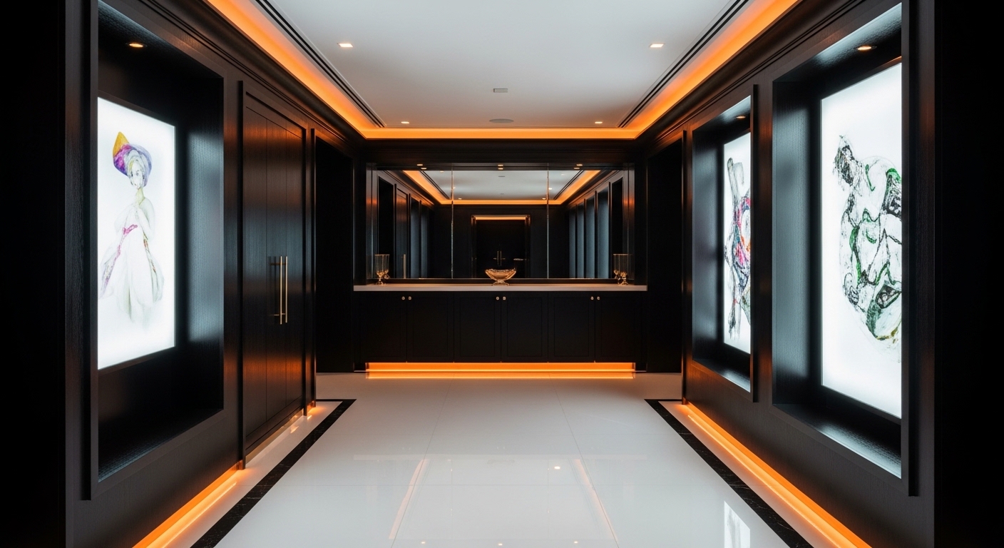 Monochrome Corridor 4